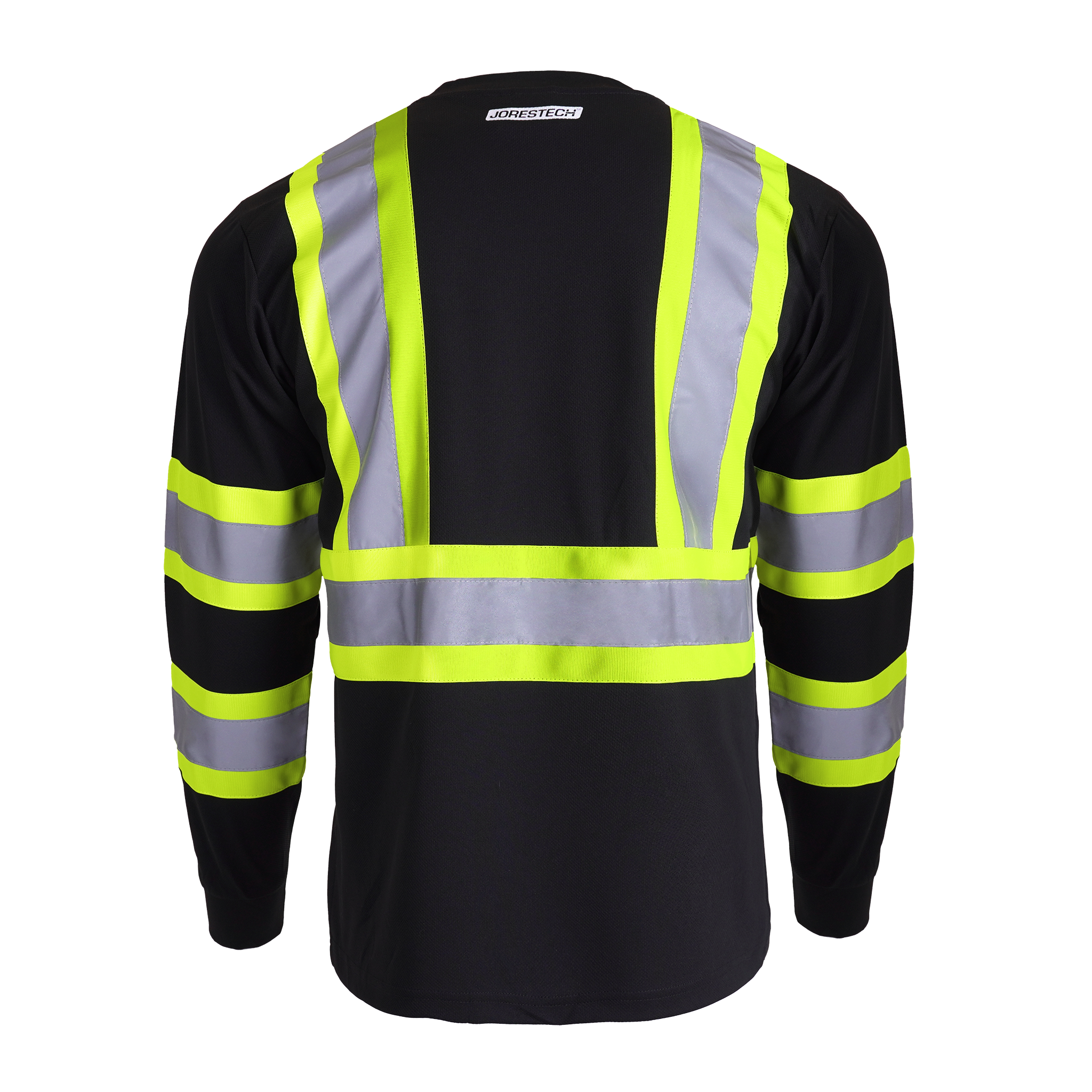 Hi-Vis Reflective Two-Tone Long Sleeve Safety Shirt